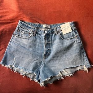 Abercrombie and Fitch Curve Love Cut Off Shorts